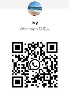 WhatsApp QR Code - Scan to contact Hangzhou Ivy Spa